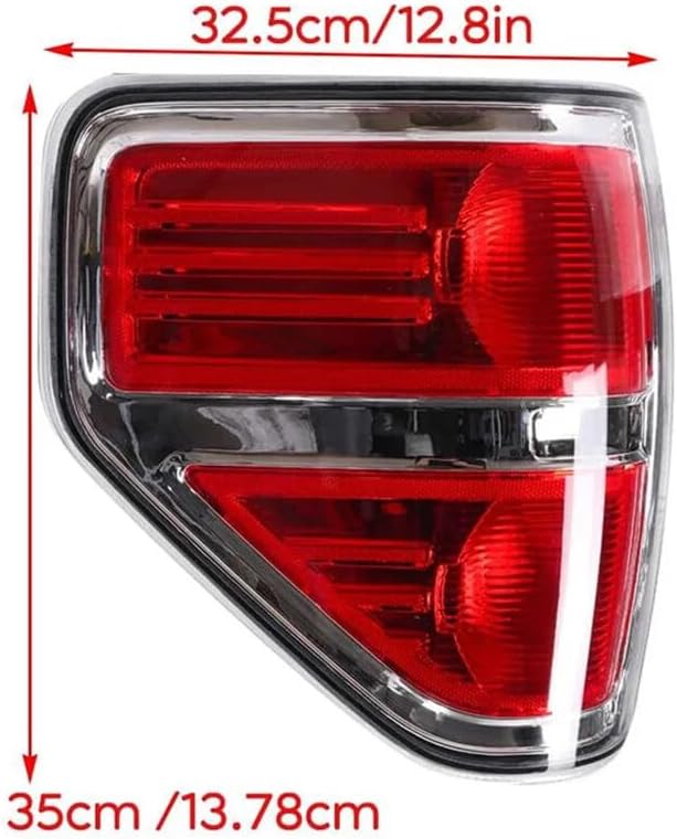 ya 10 9.16 zhengce 2Pcs Tail Light No Bulb for Ford F150 F-150 SVT Raptor Pickup 2009-2014 LH&