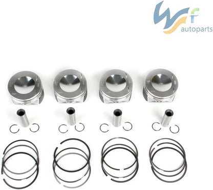 ya 4 8.24 baidi Piston Assembly kit Set for VW for JETTA for Golf for Passat EOS for Audi A3 TT 06D107066C 2.0T