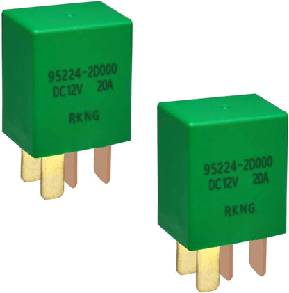 ya 28 10.13 zhengce 2-Piece DC12V 20A 95224-2D000 Automotive Relay Suitable for Hyundai for Ki