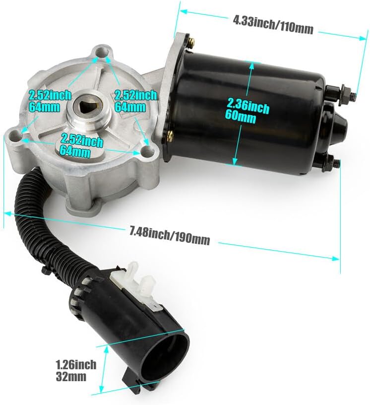 ya 10 9.16 baidi Transfer Case Shift Motor for 2007-2011 for Ford Ranger 4760648001A 2.3L, 3.0L, 4.0L - 1