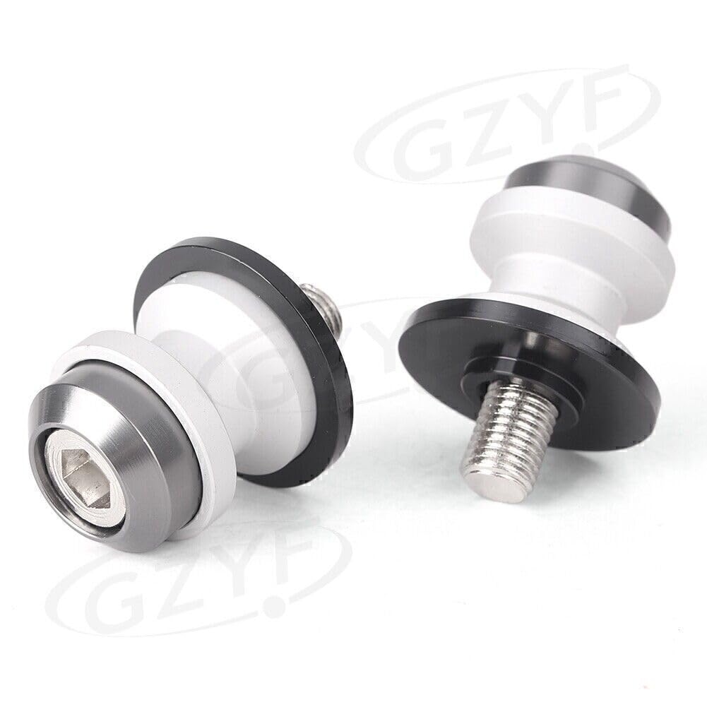 ya 6 8.24 baidi for Kawasaki Z750 Z750 Z1000ly Pair 10mm CNC Swingarm Sliders Spools