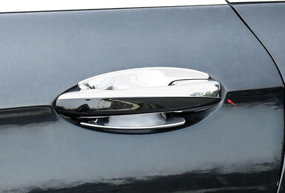 ya 2 8.15 Suitable for Mercedes-Benz C-Class W205 ABS Silver External Door Handle Cover Decoration 15-21