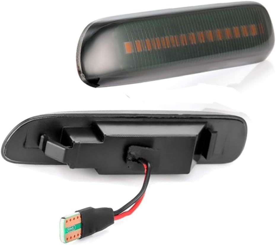 ya 7 8.24 baidi Sequential Led Side Marker Turn Signal Lights for BMW E46 3 Series Coupe Compact 