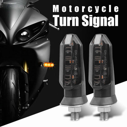 ya 7 8.24 baidi 4pcs Smoke Motorcycle LED Turn Signal Blinker Light Indicator for Suzuki for Yamaha