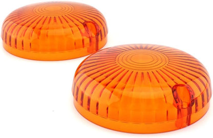 ya 4 8.8.2 for Yamaha V Star 650 1100 Vmax 1200/1700 Orange Turn Signal Light Lens Cover