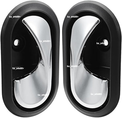 ya 9 10.24 Pair Left & Right Interior Door Handles for 2012-2016 for Renault Logan Duster