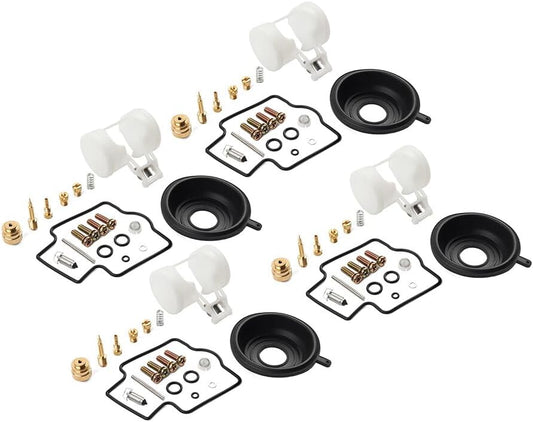 ya 4 8.10 Carburetor Repair Kit Diaphragm Float for Kawasaki ZX500 ZZR500 1990-1994