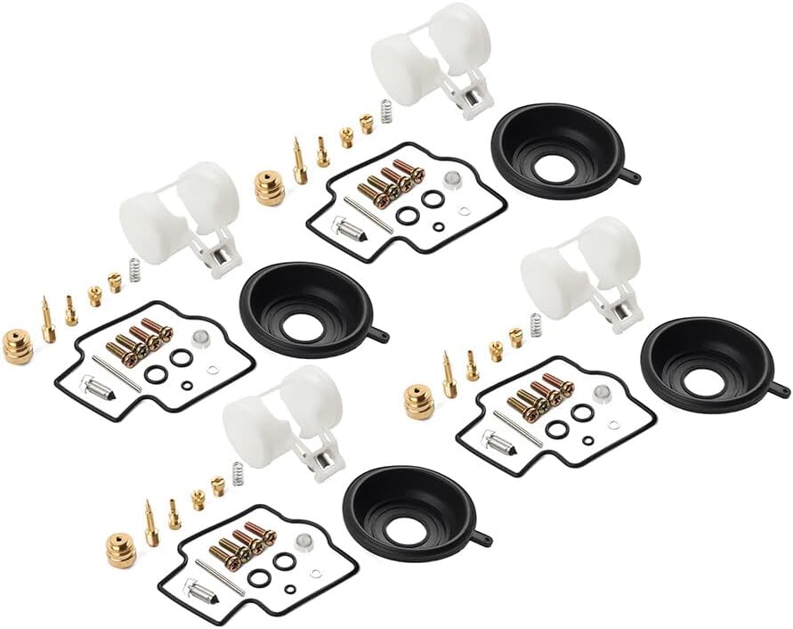 ya 13 9.15 baidi Carburetor Repair Kit Diaphragm Float for Kawasaki ZX500 ZZR500 1990-1994