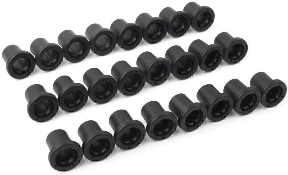 ya 11 9.14 zhengce Rear A-Arm Short Bushing Kit for Polaris Ranger 500 4X4 EFI 2005-2013 Black
