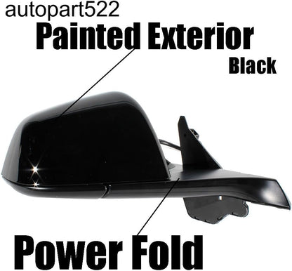ya 7 8.24 baidi for Tesla Model Y 2020-2023 Black Right Passenger Side Mirror 13 Pin Heated