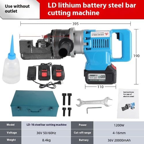 ya 28 10.13 baidi RC-22 Electric Hydraulic Rebar Cutter Portable Steel Shears Tool Cutting Machine