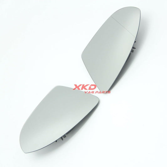 ya 4 8.14 L and R Blind Spot Heated Wing Mirror Glass for VW for Golf R32 2015-2017 5G0857522