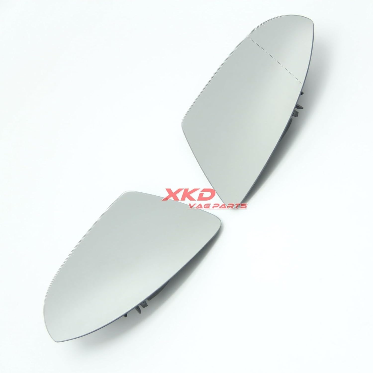 ya 4 8.24 baidi L and R Blind Spot Heated Wing Mirror Glass for VW for Golf R32 2015-2017 5G0857522