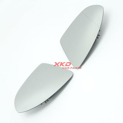 ya 4 8.24 baidi L and R Blind Spot Heated Wing Mirror Glass for VW for Golf R32 2015-2017 5G0857522