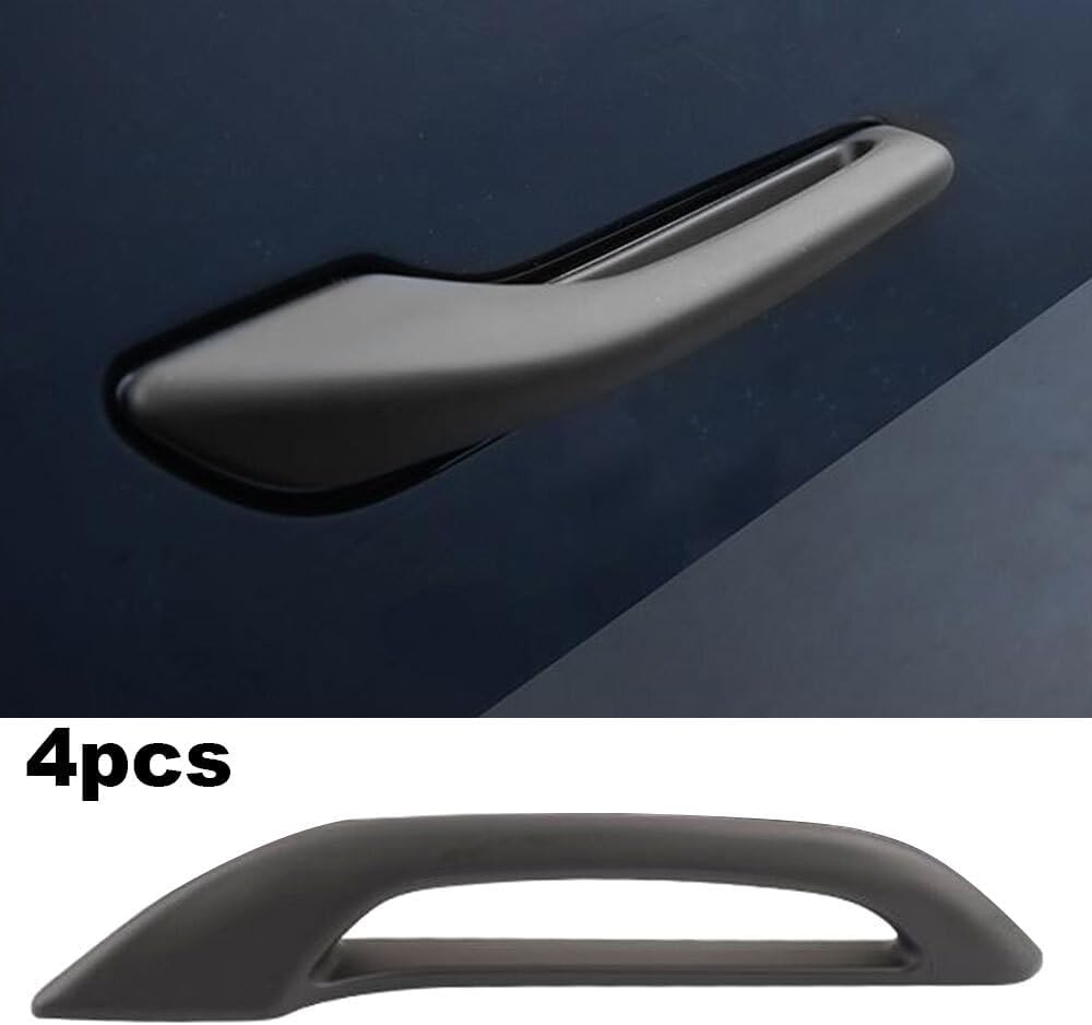ya 10 9.16 baidi 4-Pack Suitable for for Tesla for Model Y 3 Matte Black Car Door Handles Car Exterior Door Handles-
