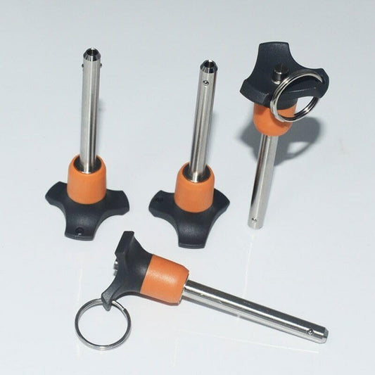 ya 16 10.20 baidi 1PC Release Fasten Pins Dia 10MM Self-Locking Ball Pins Detent Pin W/Button