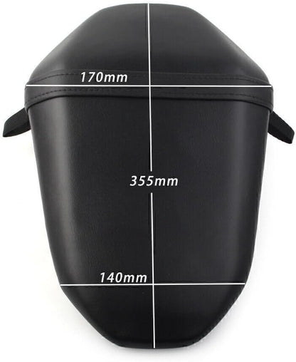 ya 4 8.8.2 Rear Passenger Pillion for SEAT Cover Fit for Yamaha MT07 MT-07 2018-2019 Black USA