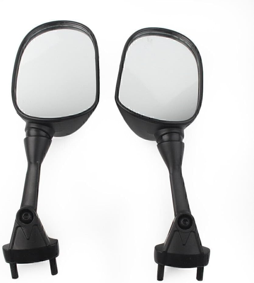 ya 2 8.15 Pair Rear View Mirrors Fit for Kawasaki ZX6R ZX-6R ZX636 2005-2008 ZX10R 04-10
