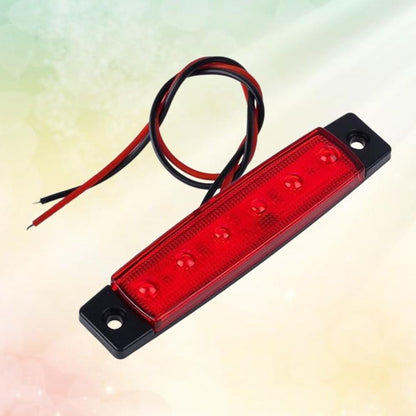 ya 13 9.15 baidi 2 Pcs Truck Side Light Red Tail Lights Signal for Trucks Trailer Led