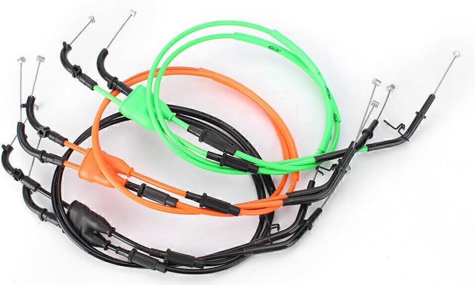 ya 4 8.8.2 for Kawasaki ZX10R 2006-2007 2x Motorcycle Throttle Cable Accelerator Wire