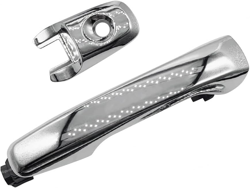 ya 9 10.24 Front Left Side Exterior Door Handle All Chrome Fits 2011-2017 for Ford Explorer