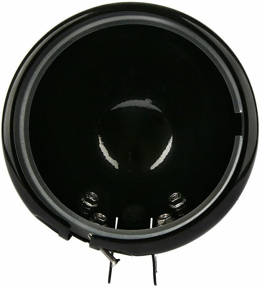 ya 4 8.14 5.75 inch motorcycle round headlight housing with bracket universal housing de