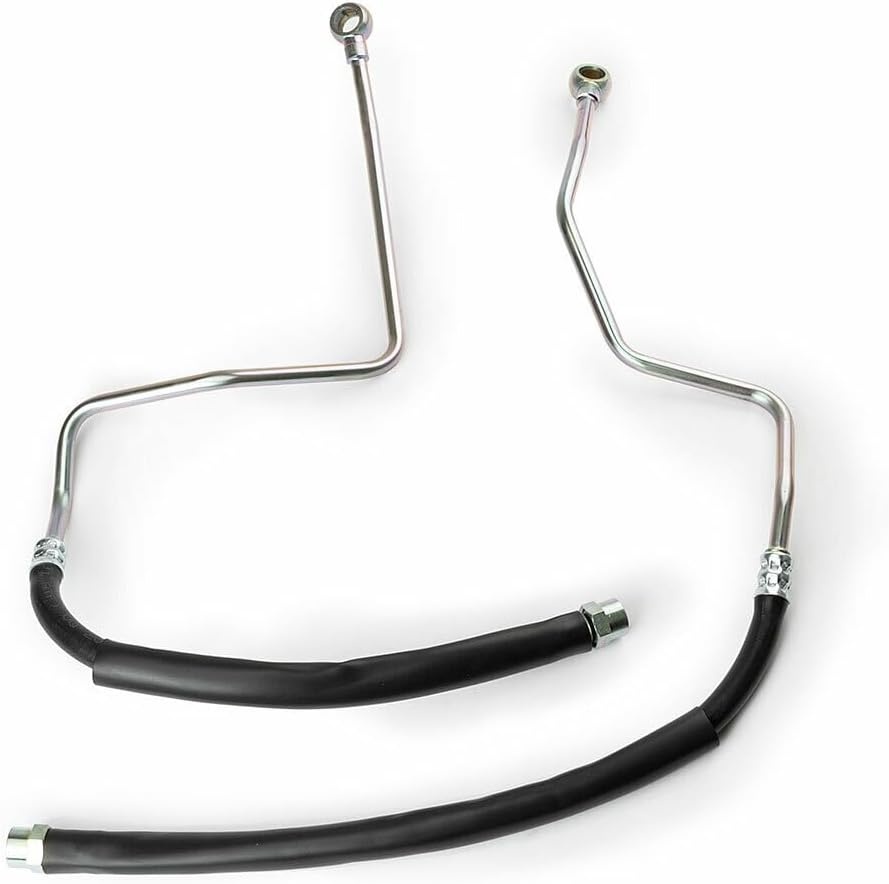 ya 12 10.8 baidi 2Pcs L+R Oil Cooler Hose MR204354 MR204353 for Mitsubishi Montero 3.0 3.5L 95-01