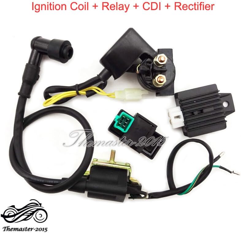ya 6 8.24 baidi ATV Ignition Coil CDI Regulator Rectifier Relay For Taotao 50 70 90 110cc 125 cc