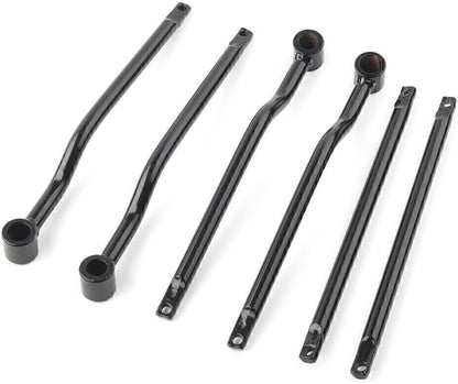 ya 11 9.14 baidiUniversal Steel Motorcycle Saddlebag Side Support Bars Mounting Brackets Black