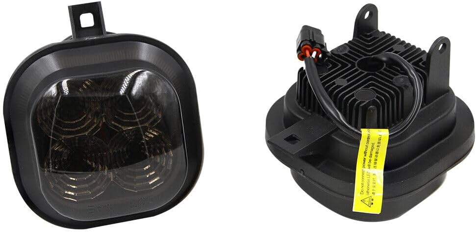 ya 7 8.24 baidi Smoked Led Fog Light for Ford F250 F350 F450 F550 1999-2016 Excursion 2001-2004