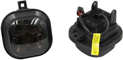 ya 7 8.24 baidi Smoked Led Fog Light for Ford F250 F350 F450 F550 1999-2016 Excursion 2001-2004
