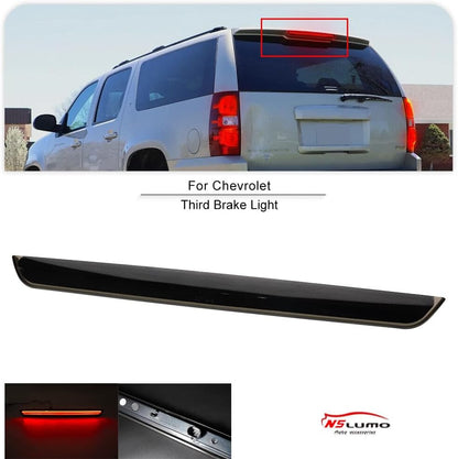 ya 7 8.24 baidi High Mount Smoke Lens LED Third Brake Light for 2007-14 for Chevrolet Suburban 1500