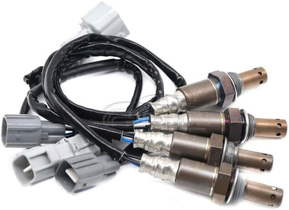 ya 15 10.19 zhengce 4-Piece Oxygen O2 Sensor for Toyota Highlander 3.3L 2004-2007 Upstream and