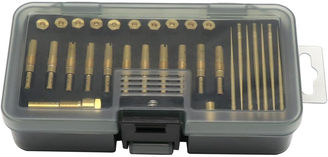 ya 2 8.15 PE 26-28 21-34 Carburetor 8 Holes Repair Kit Slow Jet Needle Holder Atomiser
