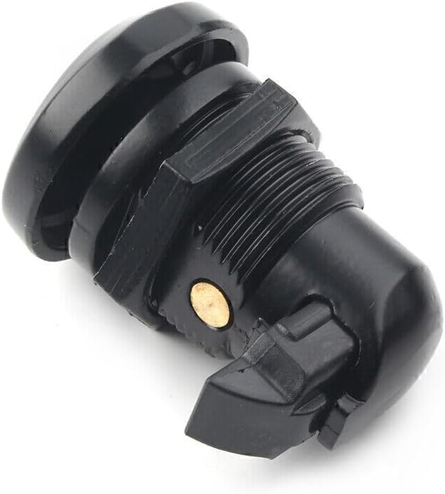 ya 9 10.24 Fuel Door Push Button Gas Oil Cap Tank Fit for Harley Touring Road Glide 1992 - 2016