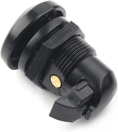 ya 9 10.24 Fuel Door Push Button Gas Oil Cap Tank Fit for Harley Touring Road Glide 1992 - 2016
