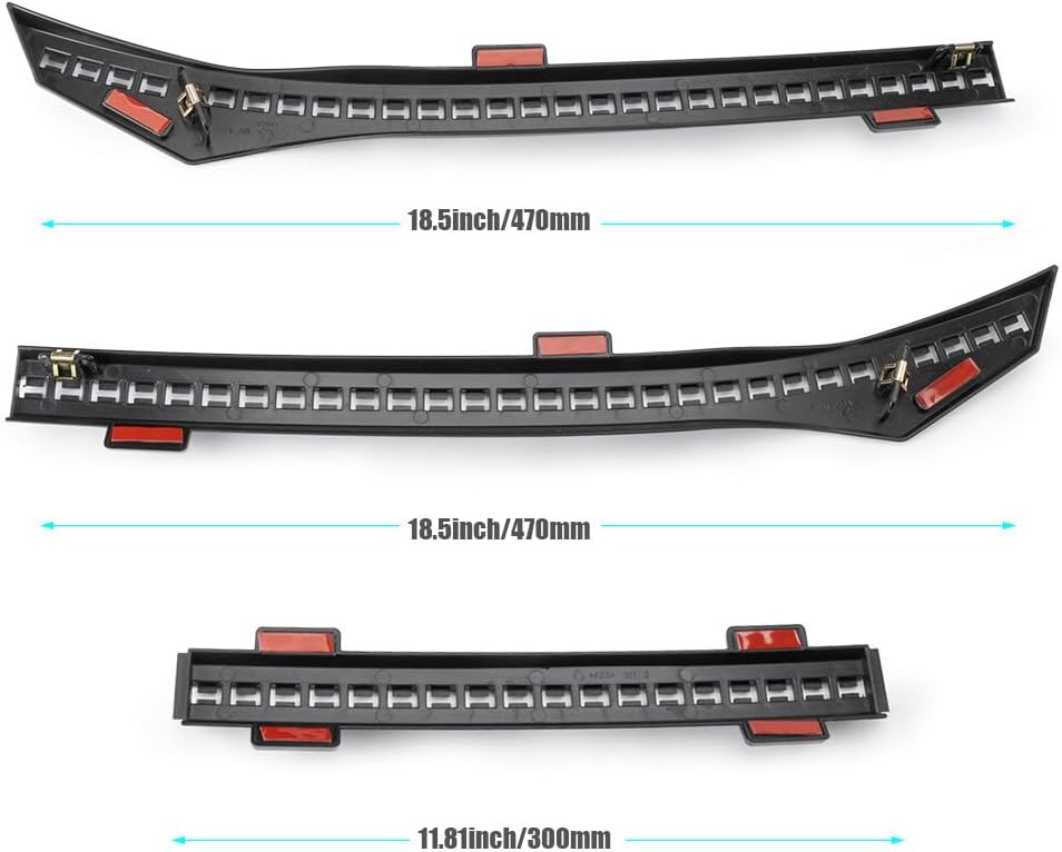 ya 2 8.15 Front and rear trunk cover sealing strips protect PP parts suitable for 20-23 for Tesla Model Y.