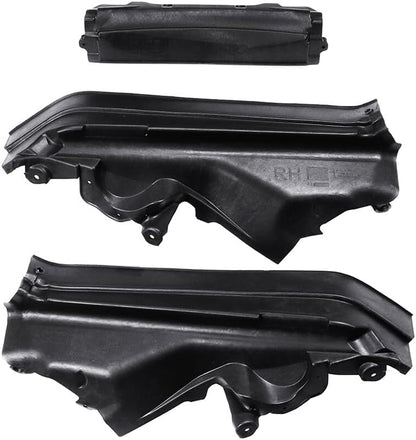 ya 4 8.14 3Pcs Engine Upper Compartment Partition Panel 51717169420 for BMW X5 X6 E70 E71
