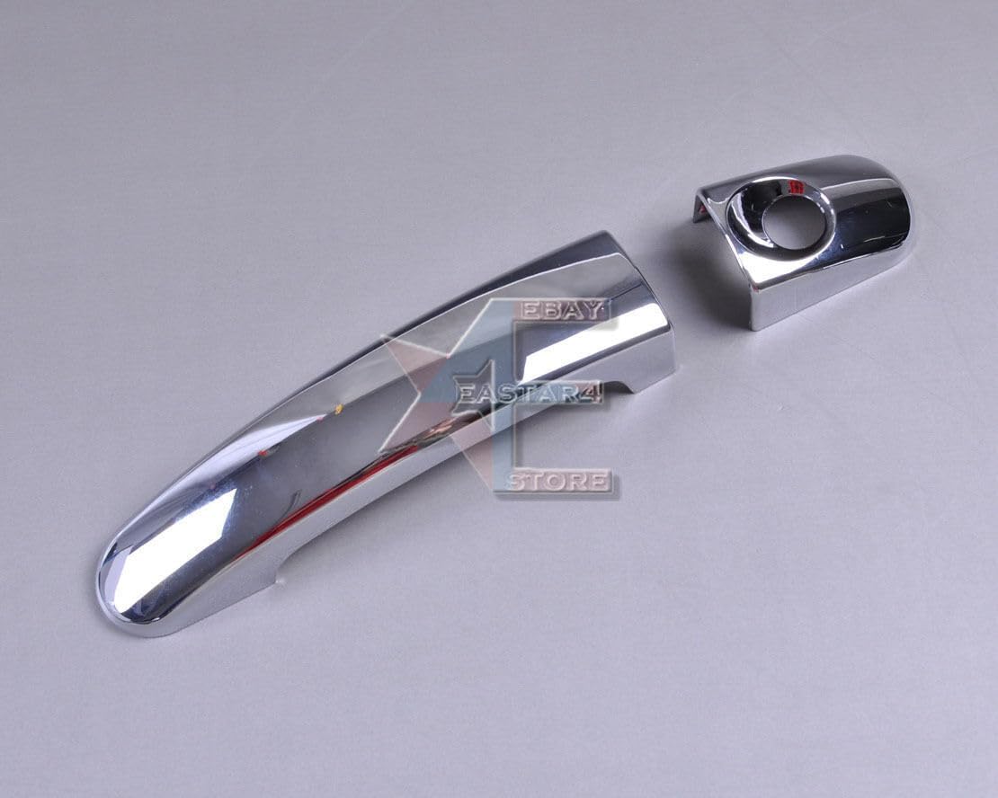 ya 5 8.24 baidi Chrome Door Handle Protector Trim Fits for Ford Focus 2012 2013 