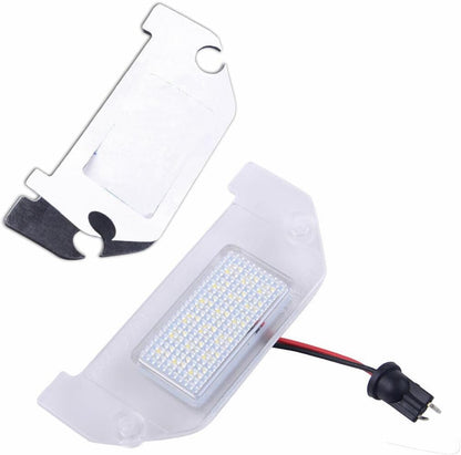 ya 4 8.14 White LED License Plate Light Fits for Dodge Charger Challenger Dart for Chrysler 300 