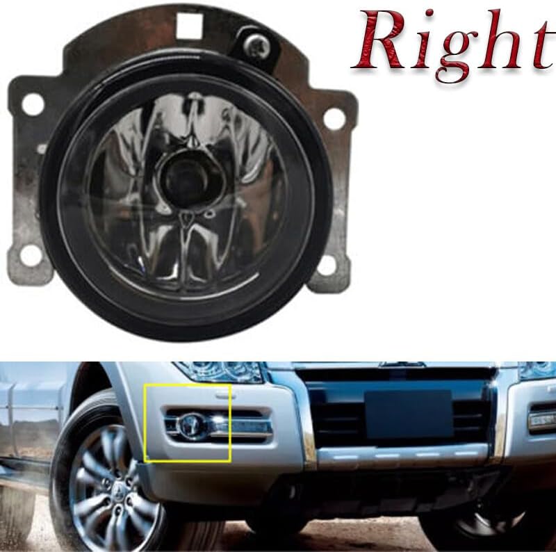 ya 7 8.24 baidi Right front bumper fog light for Mitsubishi Pajero V93 V98 2015-2019