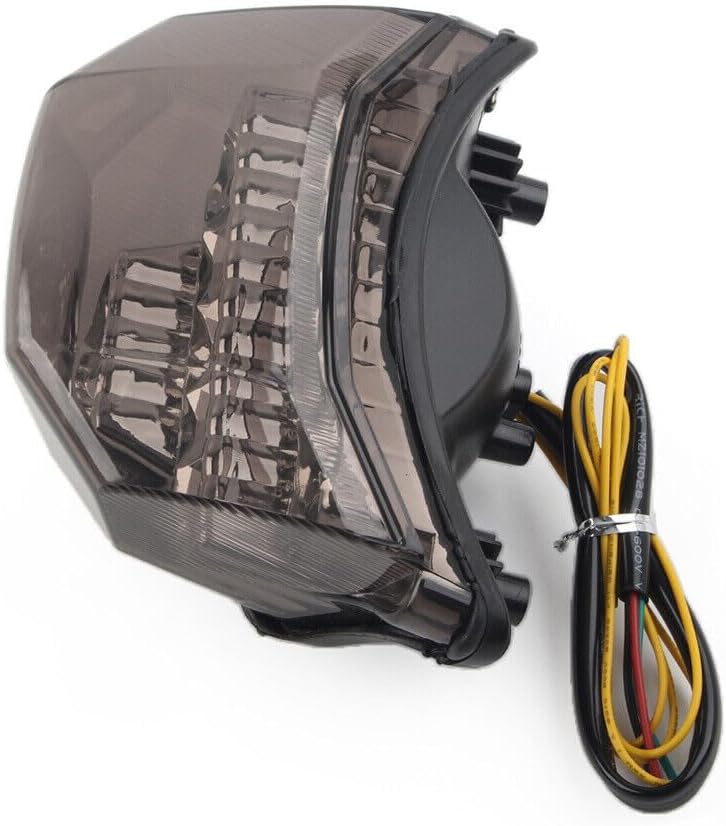 ya 2 8.15 Rear Taillight Brake Turn Signal Assembly Smoke for Yamaha FZ600 FZ6 FAZER