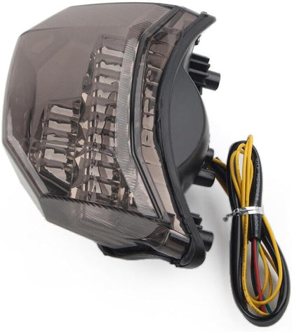 ya 2 8.15 Rear Taillight Brake Turn Signal Assembly Smoke for Yamaha FZ600 FZ6 FAZER