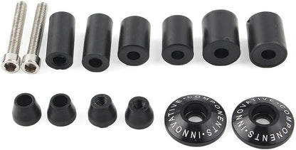 ya 5 8.10 CNC 7/8'' Handle Bar End Weights Handlebar Grips Cap Plugs Dirt Bike Motorcycle