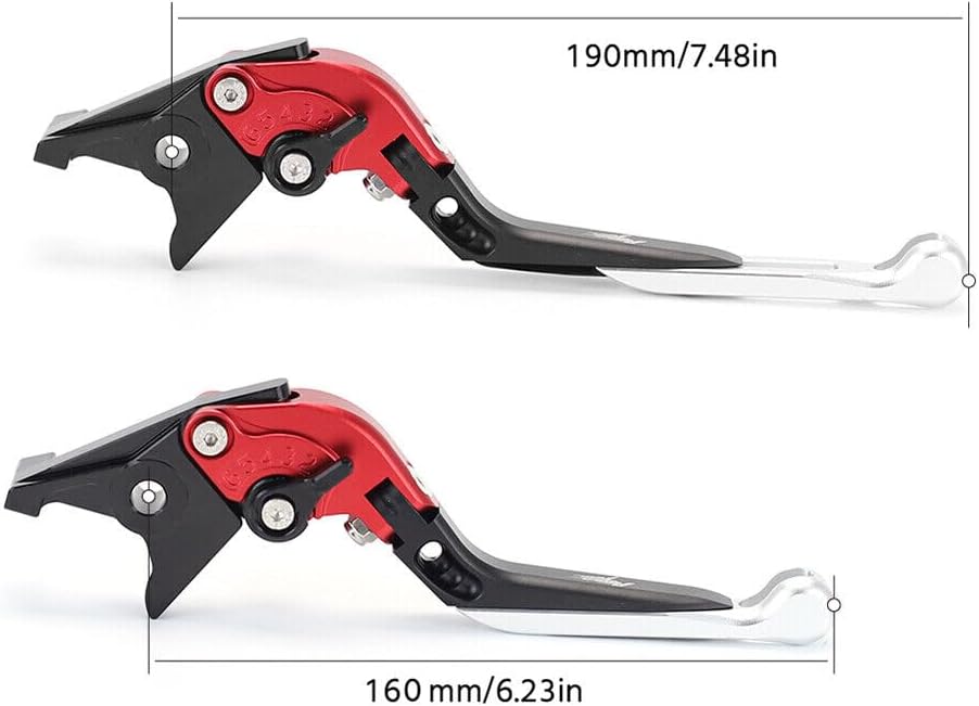 ya 4 8.14 Extendable Clutch Brake Levers for Honda CRF 1000L Africa Twin Adventure Sports