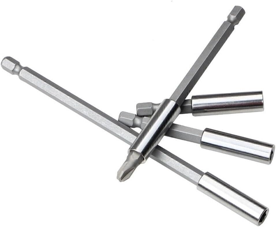 ya 26 10.21 baidi 1/4 Hex Magnetic Bit Holder Driver Flexi Screwdriver Drill Extension Long Short-2