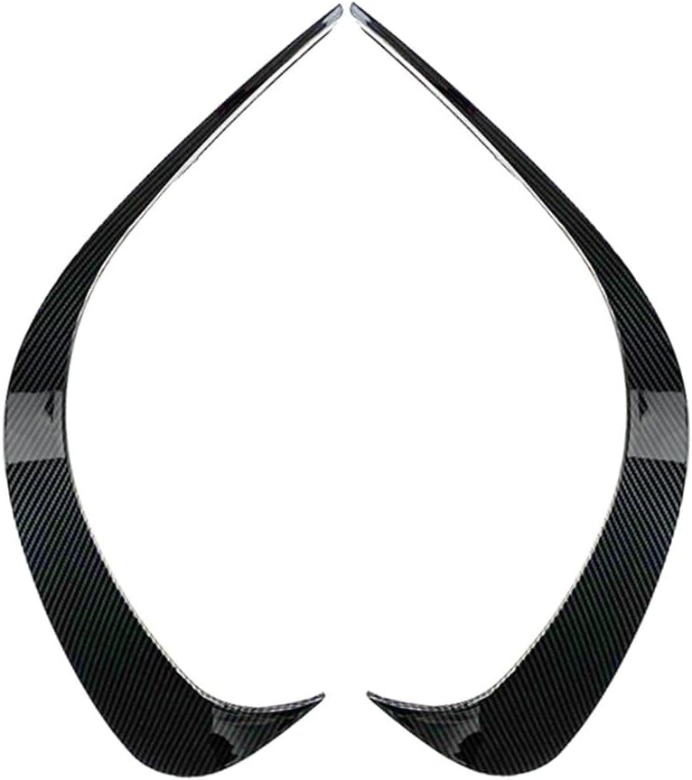 ya 6 8.14 for Mercedes-benz C-Class W206 Carbon Fiber Front Fog Light Splitter Spoiler