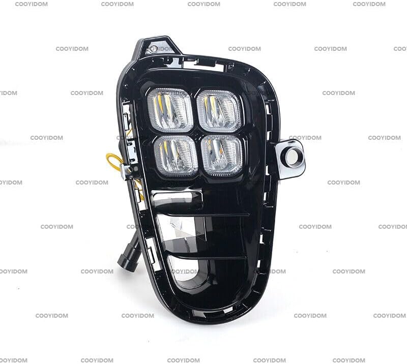 ya 2 8.15 Suitable for 2018-19 for Kia RIO LED front bumper, daytime running driving lights, fog lights LH&RH