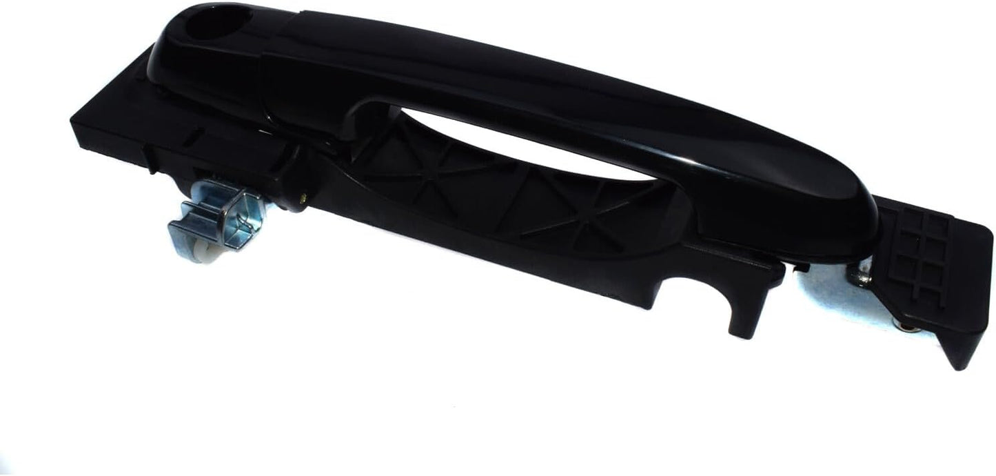 ya 2 8.15 Black Exterior Door Handle Front Driver Side for Hyundai Accent 2006-2010