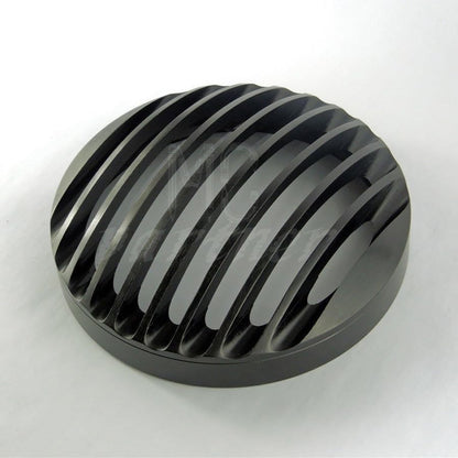 ya 6 8.14 5 3/4 Black CNC Aluminum Headlight Grill Cover for Harley Sportster 883 1200